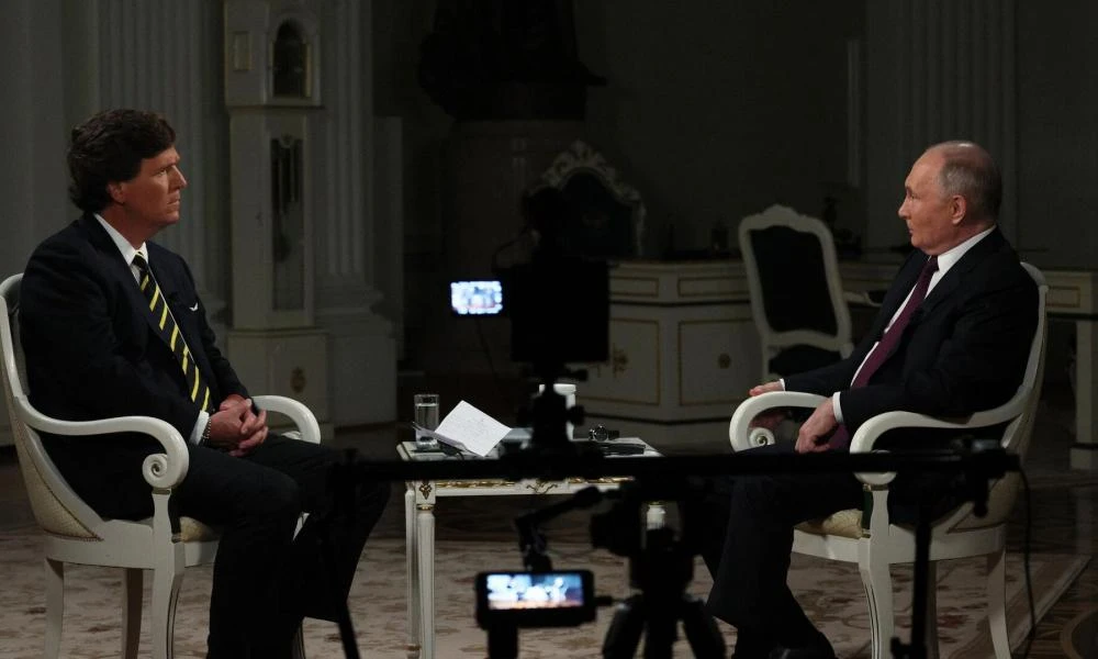 Πούτιν στην συνέντευξη με τον Τάκερ Κάρλσον: «Εσείς ανατινάξατε τον Nord Stream»